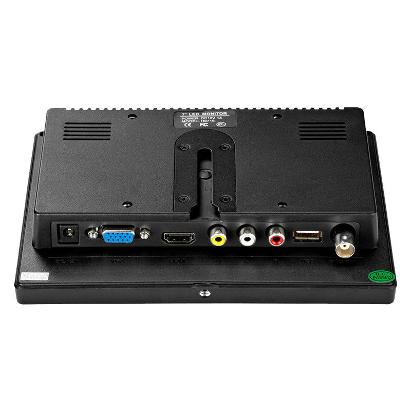 Polcd Industrial 7 pouces intégré étanche écran tactile panneau moniteur HDMi boîtier en plastique