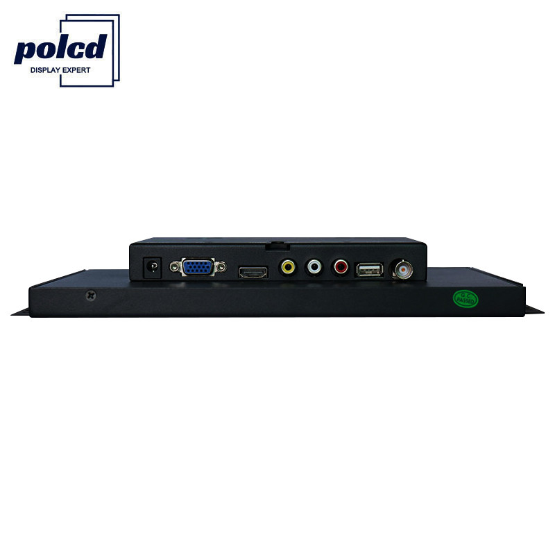 Cadre ouvert industriel d'affichage à cristaux liquides d'ordinateur de VGA de moniteur tactile capacitif de 10 pouces de Polcd