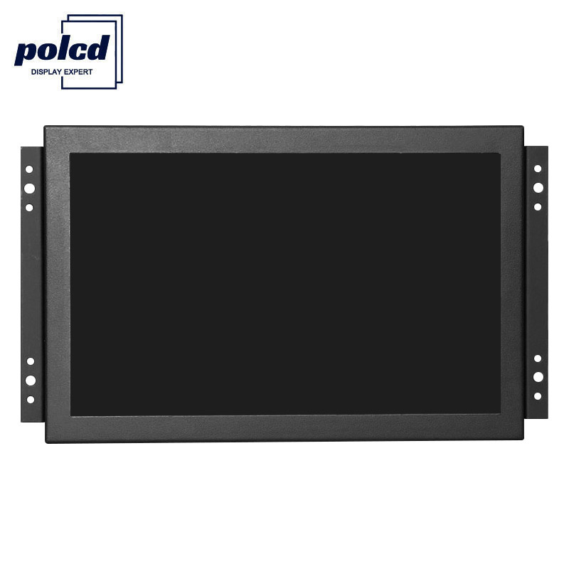 Polcd moniteur fait sur commande de cadre ouvert d'affichage à LED d'affichage à cristaux liquides VGA de 10,4 pouces pour industriel
