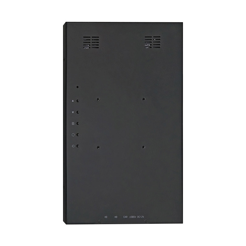Résolution d'affichage d'écran LED de pouce portatif de moniteur d'affichage à cristaux liquides de noir de Polcd VGA HDMI
