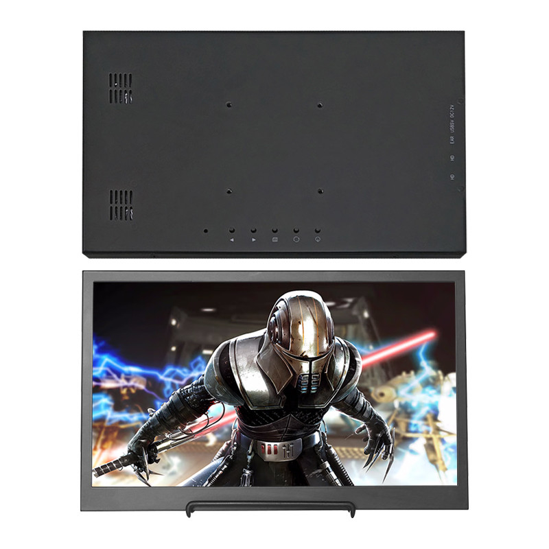 Boîtier en plastique Polcd moniteur d'ordinateur portatif de 15,6 pouces 1080P 4K IPS LED pour le jeu