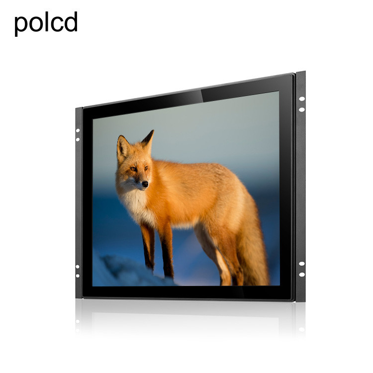 Polcd Industrial Écran tactile capacitif d'avion pur de moniteur d'affichage à cristaux liquides de cadre ouvert de 15 pouces