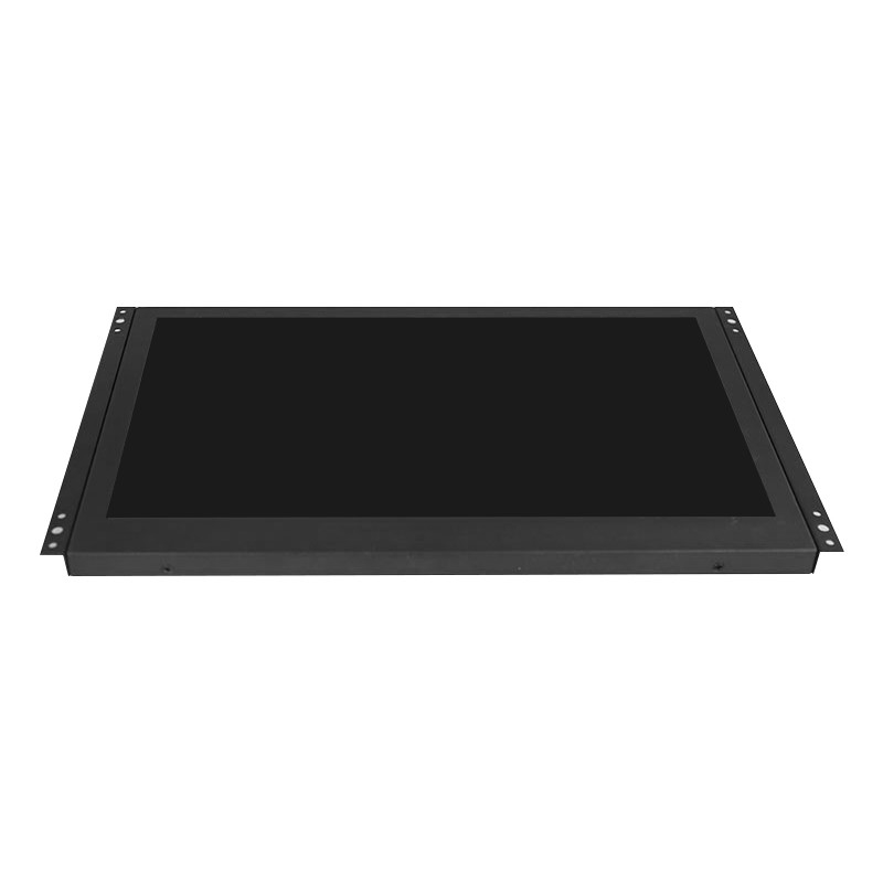 Polcd 13,3 pouces boîtier en métal moniteur LCD industriel à cadre ouvert écran tactile VGA HDMI