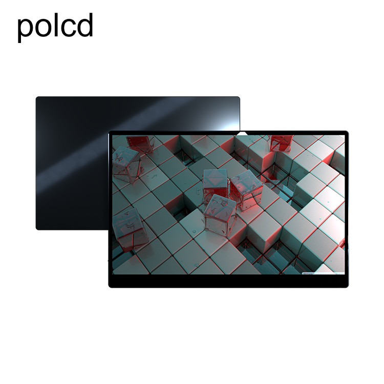 Moniteur portatif de jeu d'affichage à cristaux liquides de haut-parleur plat de trou de VESA de 13,3 pouces 1080p pour l'ordinateur portable