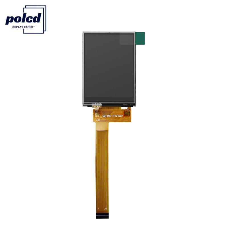Direction de visionnement de Polcd 12 0' affichages d'écran tactile de la couleur 262k d'horloge petit 2.4inch
