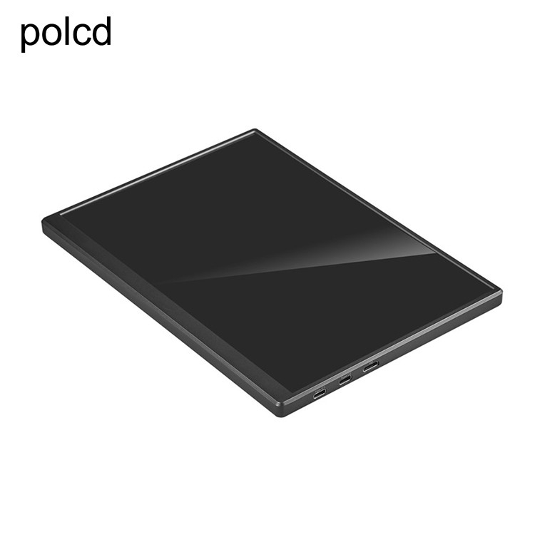 Moniteur portatif Polcd de contact en métal d'alliage d'aluminium 10,5 sortie audio d'IPS HD de pouce