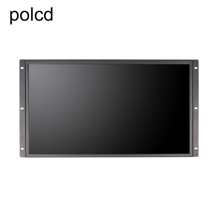 moniteur de 23,8 de pouce de cadre ouvert d'affichage à cristaux liquides IPS d'écran tactile pour industriel