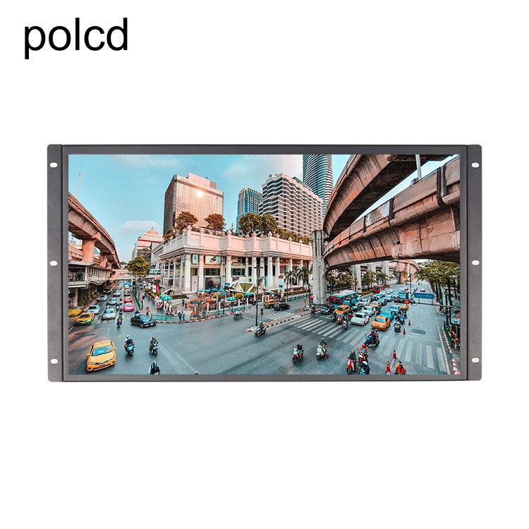 moniteur de 23,8 de pouce de cadre ouvert d'affichage à cristaux liquides IPS d'écran tactile pour industriel