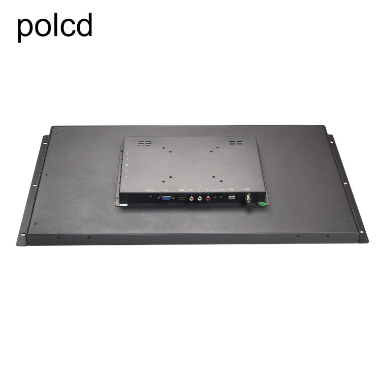 moniteur de 23,8 de pouce de cadre ouvert d'affichage à cristaux liquides IPS d'écran tactile pour industriel