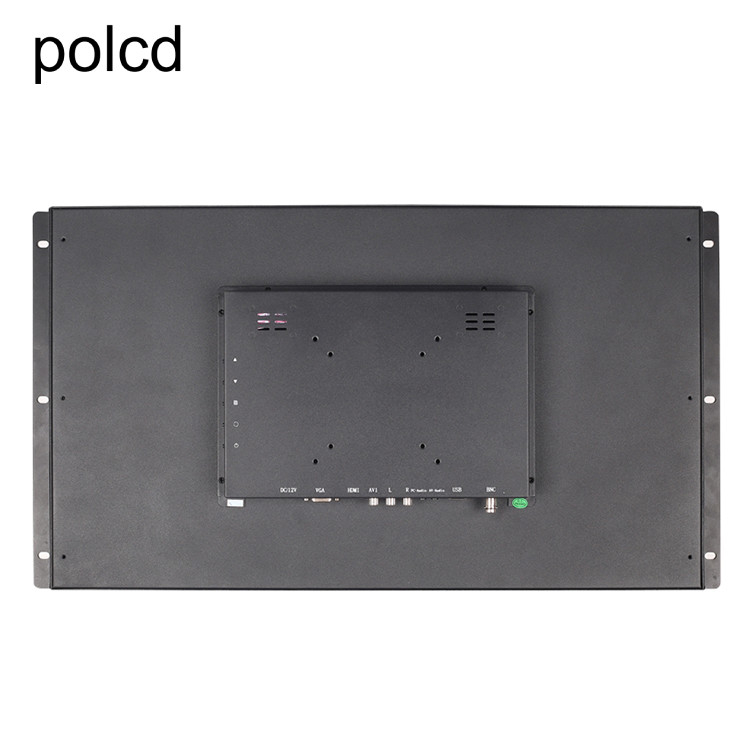 moniteur de 23,8 de pouce de cadre ouvert d'affichage à cristaux liquides IPS d'écran tactile pour industriel
