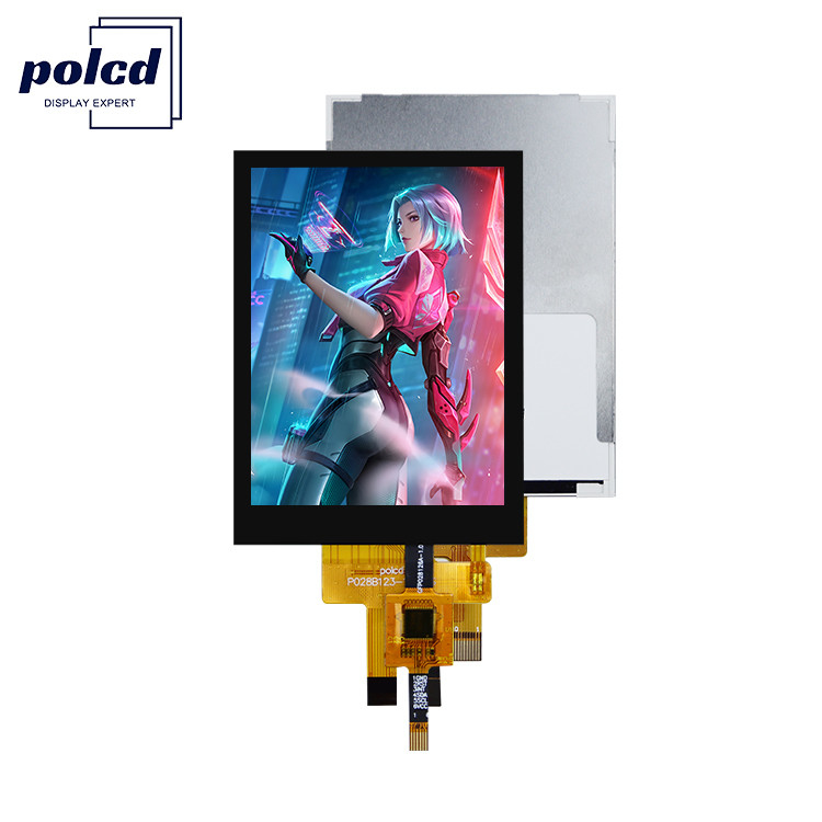 2.8 pouces 178° Ips Tft Écran tactile capacitif Full View Angle Spi Interface