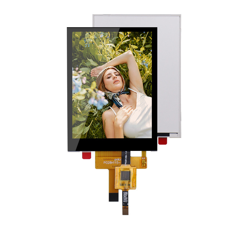 2.8 pouces RGB Tft Lcd Module 240x320 4 fil résistif au toucher ou écran tactile capacitif