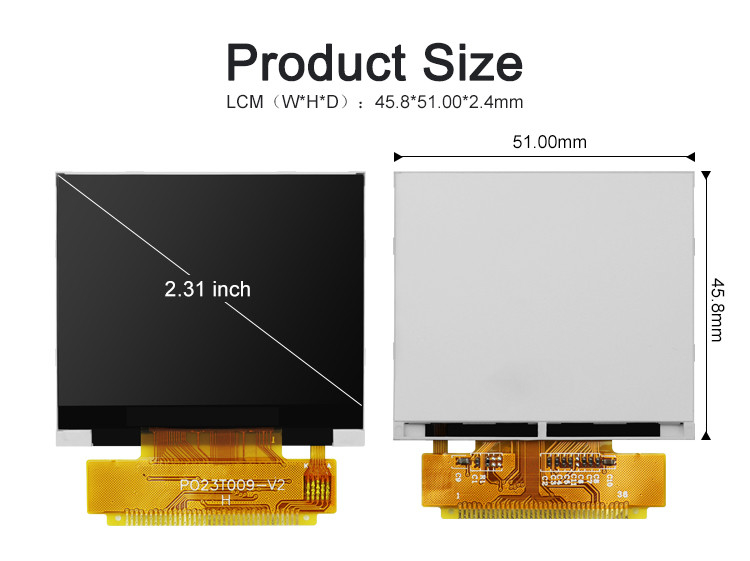 Module d'affichage LCD couleur ILI9342C