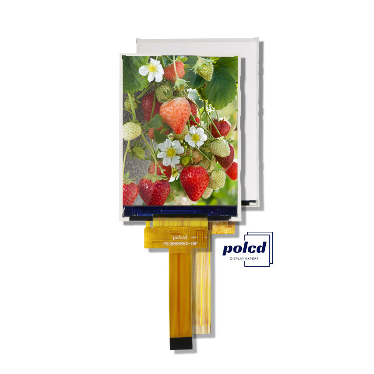Polcd 2,8 pouces 240x320 IPS TFT Écran LCD SPI JD9853 IC Toutes les angles de vue libres Module d'affichage du panneau