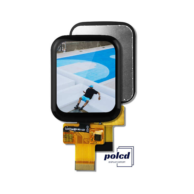 Polcd 1,69 pouces TFT Écran tactile capacitif 240x280 Normalement noir Module LCD IPS