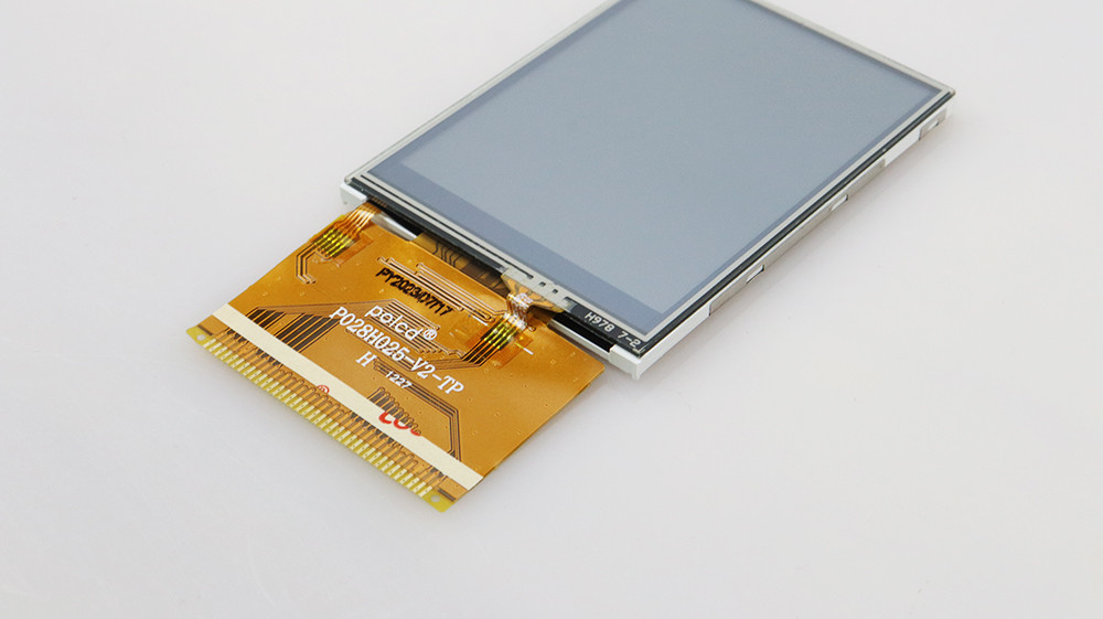 Polcd Écran tactile TFT LCD à angle de vision complet de 2,8 pouces Panneau IPS lisible à la lumière du soleil