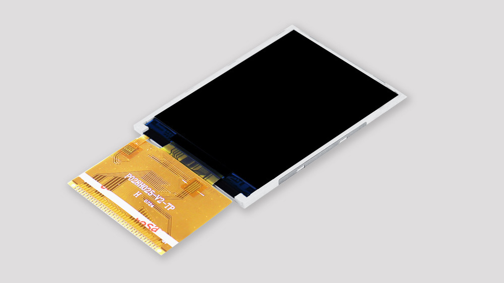 Polcd 300 Luminosité 240X320 Écran LCD médical ILI9341V d'affichage à cristaux liquides Tft de 2,8 pouces
