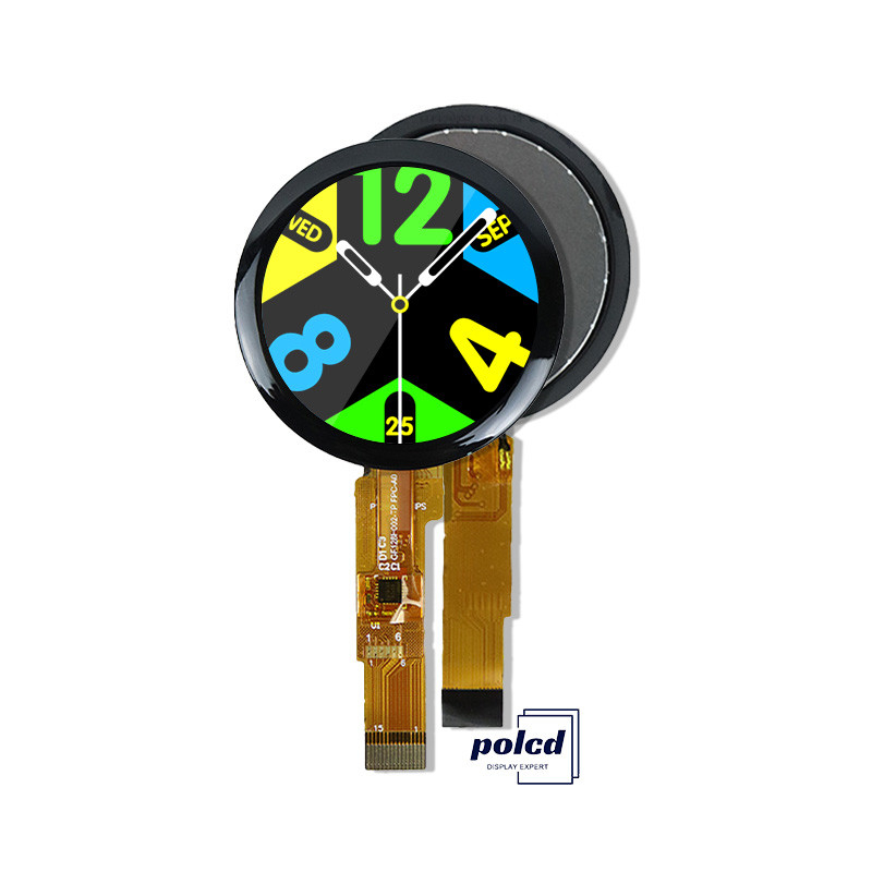 Polcd Ronde 240*240 1,28 1,3 pouces touch Tft affichage LCD SPI Interface GC9A01 pilote IC écran IPS