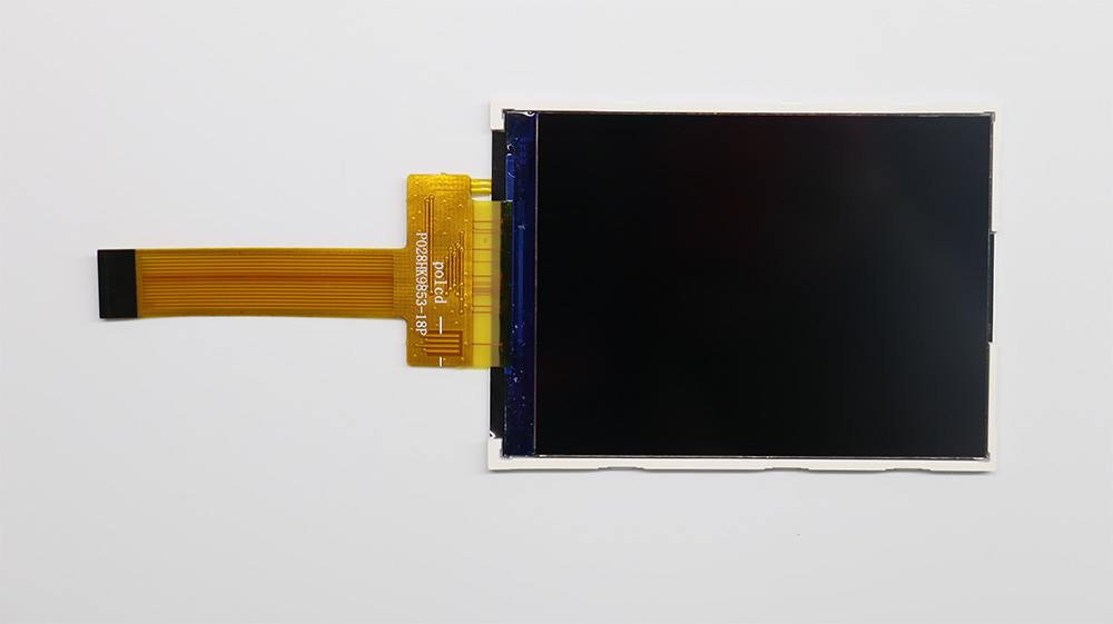 Polcd 2,8 pouces Tft écran d'affichage JD9853 240*320 Résolution 18 épingles 200nits TFT module LCD
