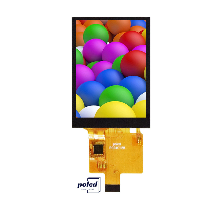 Polcd 2,4 pouces Transmissif 240x320 luminosité 260 pilote IC ST7789V Interface 4 lignes série TFT LCD