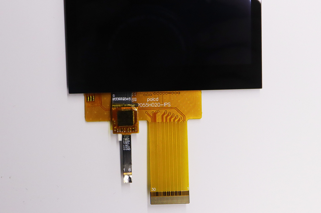 Polcd 5,5 pouces Full Viewing Angle Affichage TFT 720x1280 Résolution 350nit Affichage écran LCD haute performance