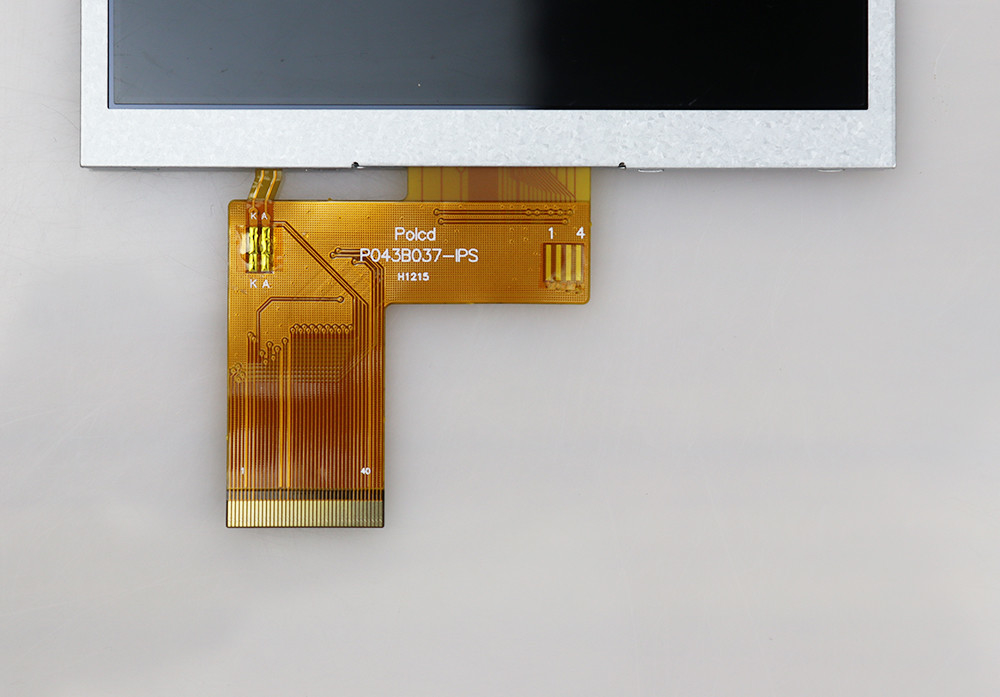 Polcd Module LCD TFT de 4,3 pouces 480x272 NV3041A Display IC à 20 broches IPS Affichage LCD TFT à vue large