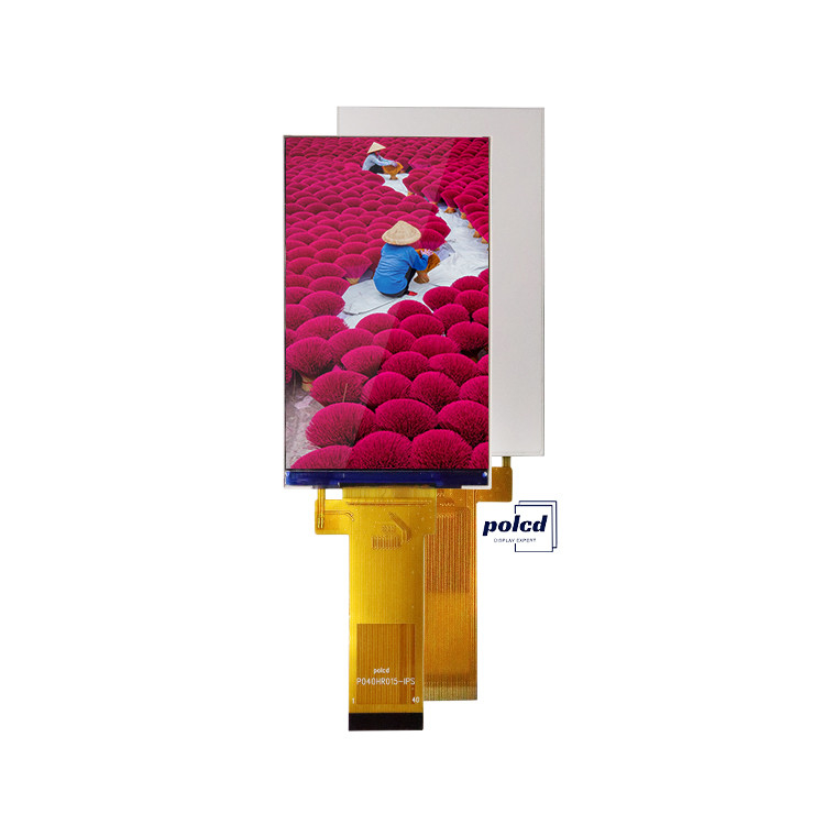 Polcd 480*800 Résolution Panneau LCD 4 pouces Interface RVB ST7701S Ic Module d'affichage LCD TFT personnalisable
