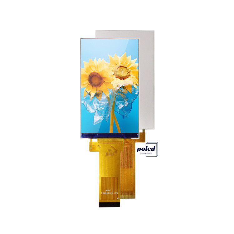 Polcd 480*800 Résolution Panneau LCD 4 pouces Interface RVB ST7701S Ic Module d'affichage LCD TFT personnalisable