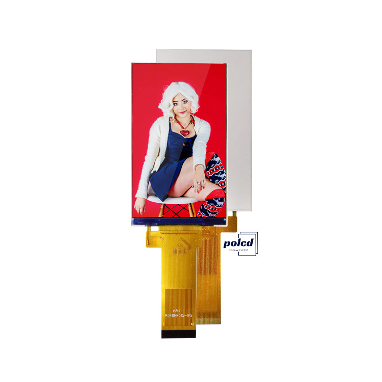 Polcd écran LCD de 4 pouces 480*RGB*800 affichage vertical -20~70 largeur Température de fonctionnement Module LCD industriel