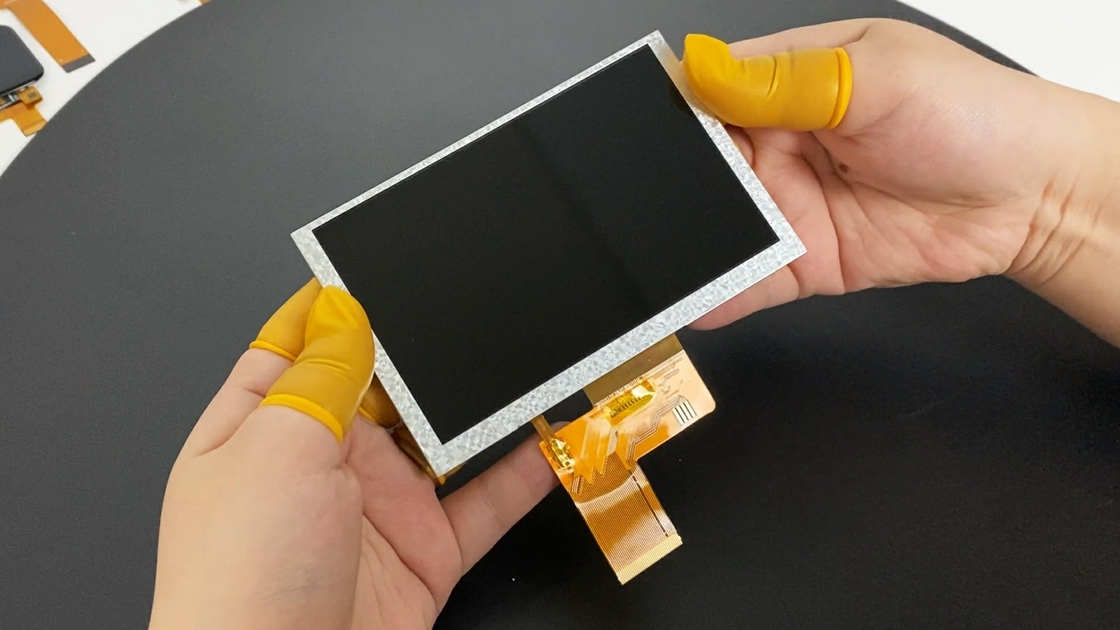 Polcd 5,0 pouces TFT Panneau LCD 800*480 Résolution 500nits Interface RGB 5