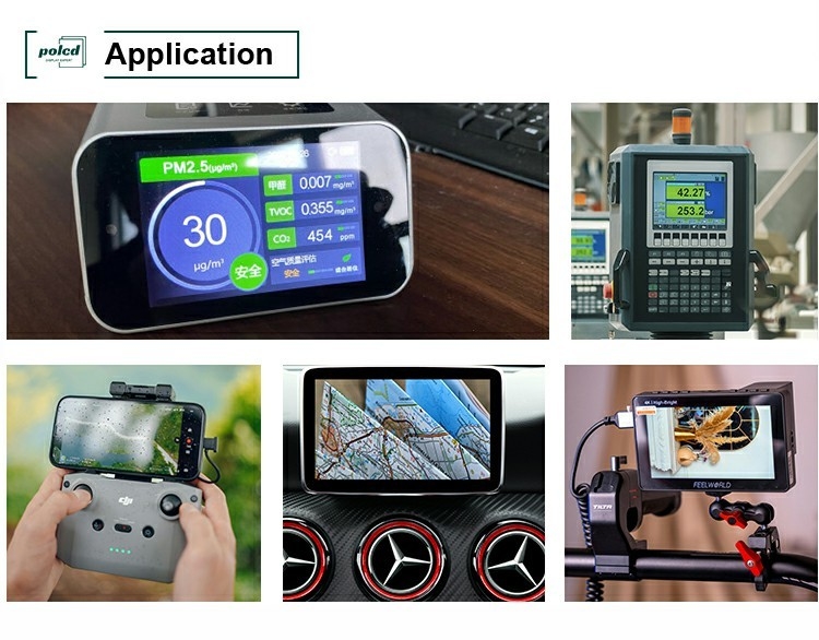 Polcd Interface RGB personnalisée de 2,8 pouces Panneau d'affichage TFT en couleurs réduites Module LCD d'écran tactile
