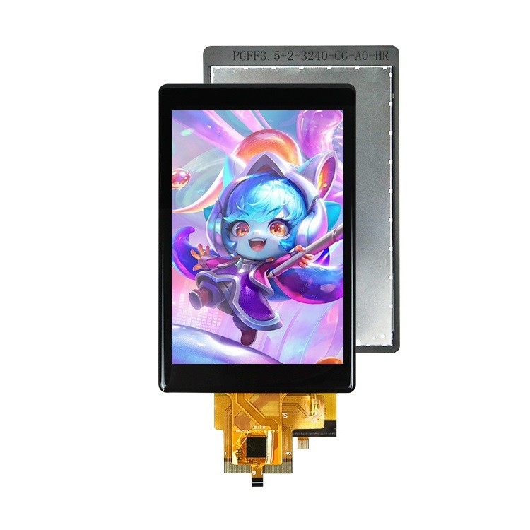 Polcd personnalisé 3,5 pouces 320x480 écran tactile 500nit ST7796U IPS Tft module d'affichage LCD