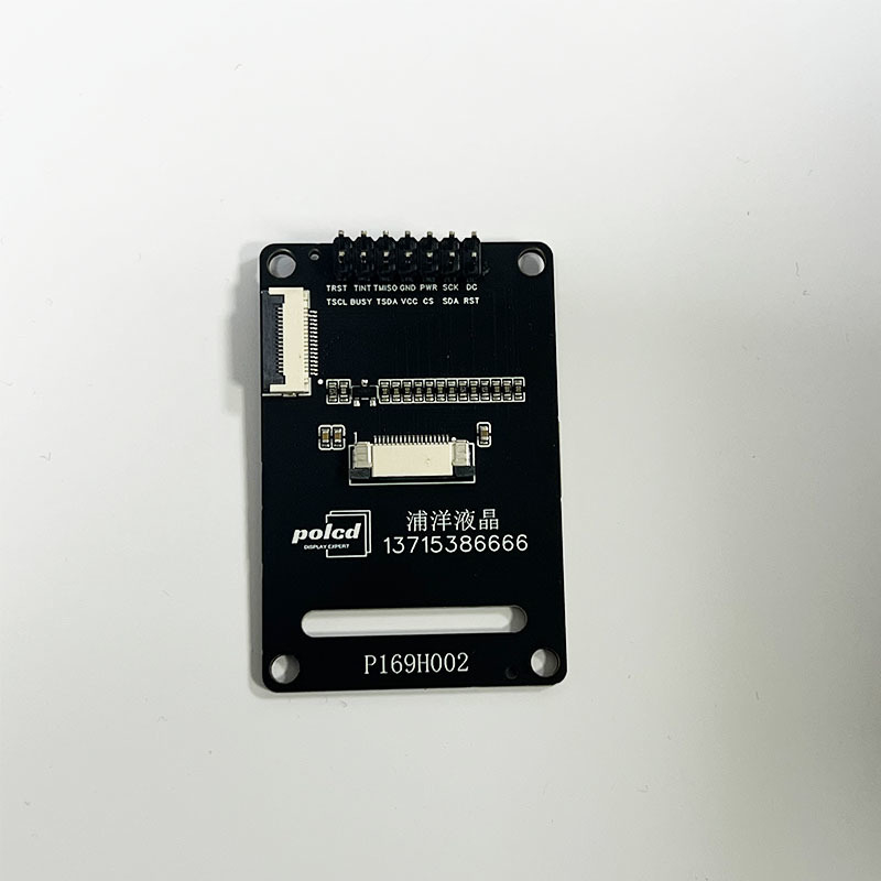 Conception de circuit imprimé PCB d'écran LCD Polcd 1,69 pouces et assemblage de carte PCBA