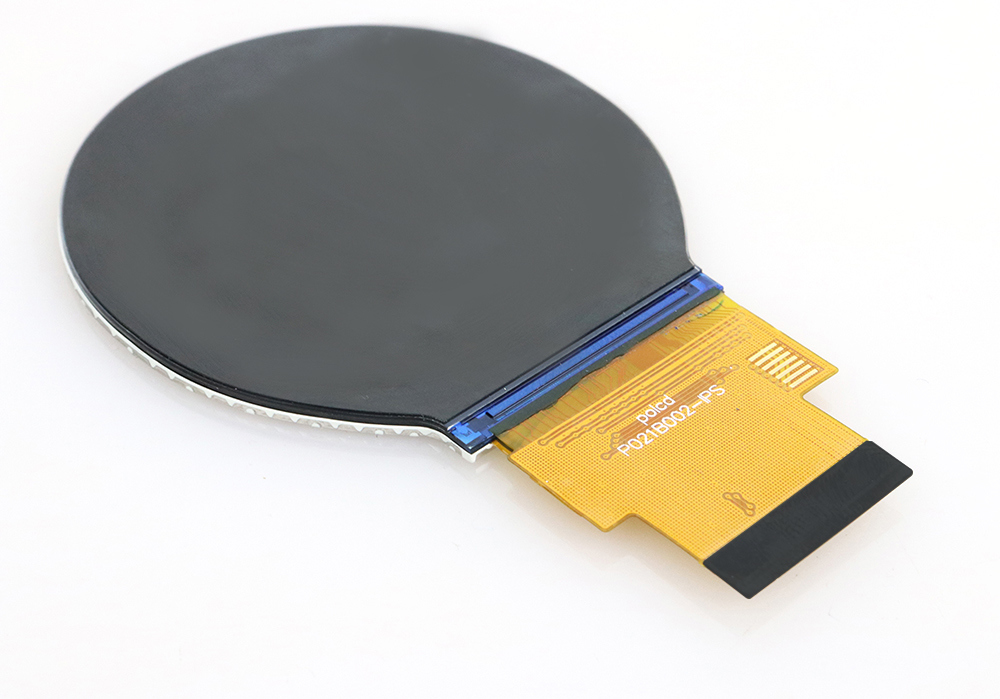 Module d'affichage LCD rond IPS TFT de 2,1 pouces avec interface SPI RGB