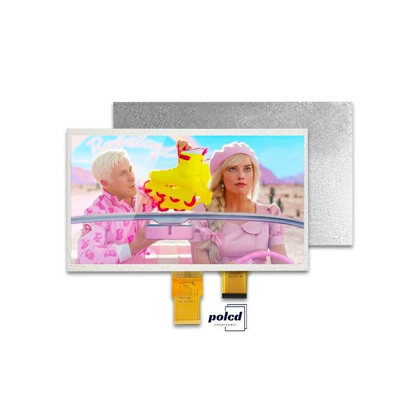 Résolution Polcd 1024X600 Écran LCD 10,1 pouces EK79001 Module d'affichage Tft 750 Nit