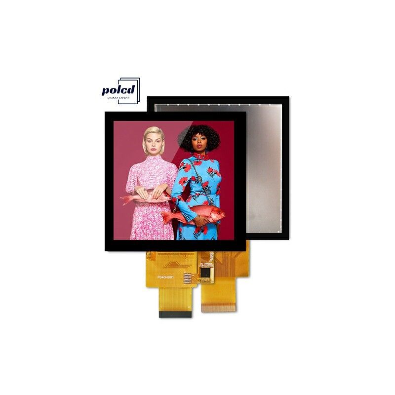Polcd 4 pouces Panneau LCD 480*480 IPS Affichage LCD haute luminosité Interface RGB Module LCD TFT