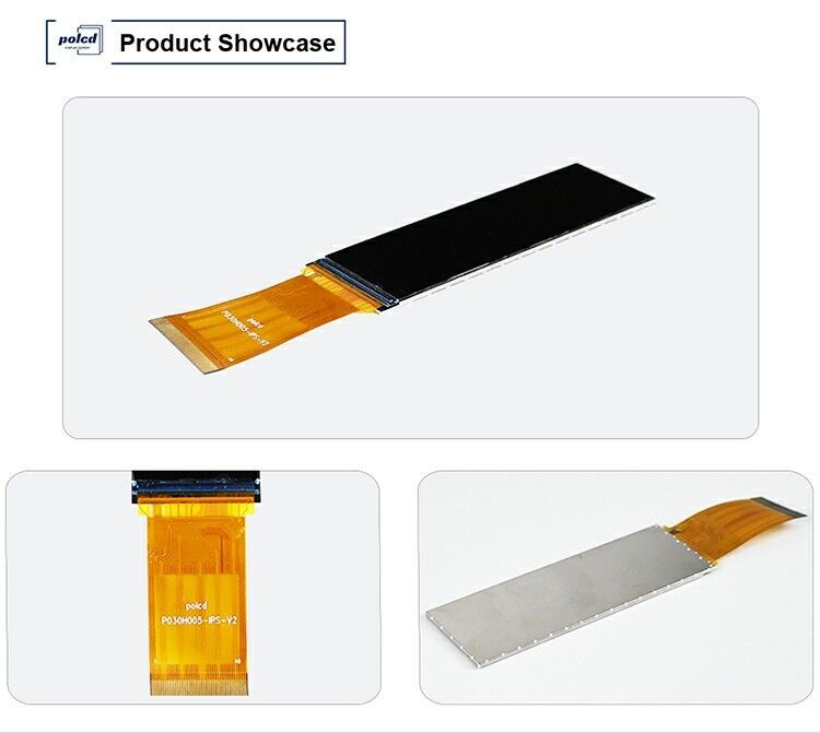 Module d'écran couleur Polcd de 3 pouces 268*800 ST7701S ic Haute luminosité IPS 3