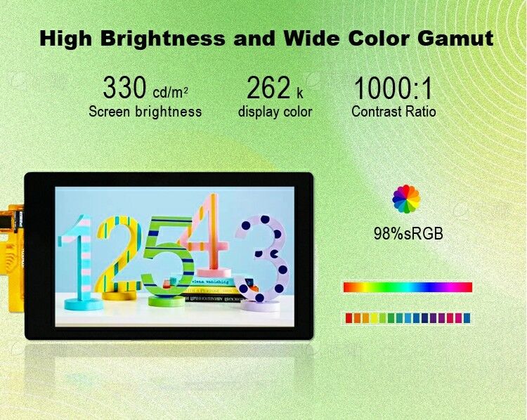 Écran LCD vertical de 5 pouces 720*1280 MIPI Interface Panneau tactile capacitif IPS affichage TFT de 5'