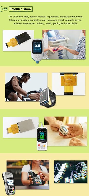 Polcd 2,4 pouces Interface MCU TFT Display Driver IC ST7789V2 240x320 Résolution 2,4 pouces Modules LCD TFT