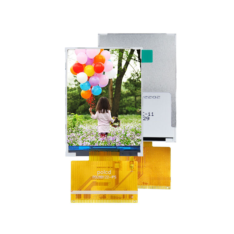Polcd polychrome 2,8 pouces 240x320 petit écran TFT RVB écran IPS tout visionnement