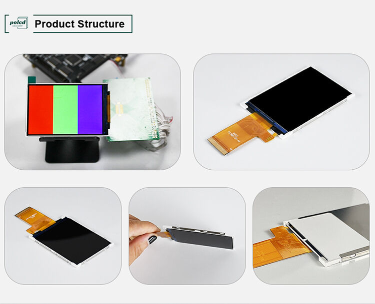 Module LCD couleur Polcd 240x320 2.8'' ST7789T3 Ic, écran TFT transflectif 2.8 pouces