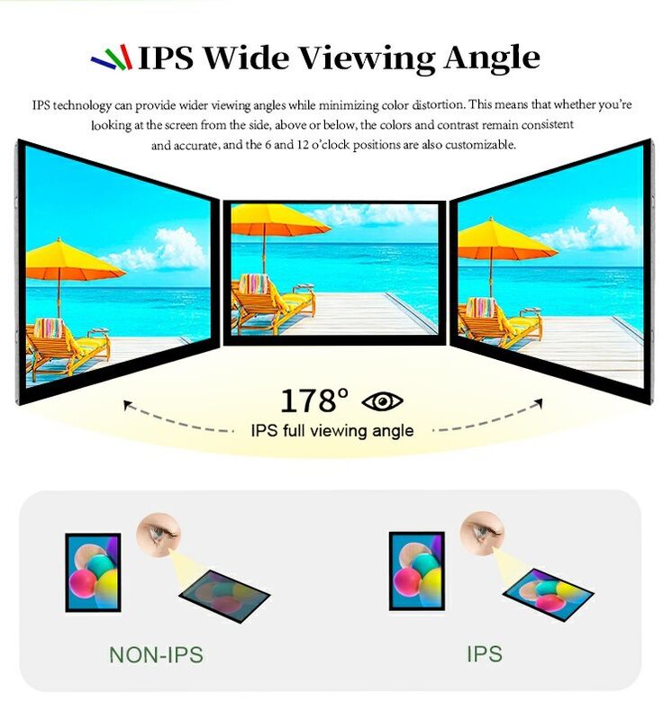 Polcd écran LCD TFT de 3,5 pouces 320*480 interface SPI haute luminosité 400nit 3,5 Module d'affichage LCD