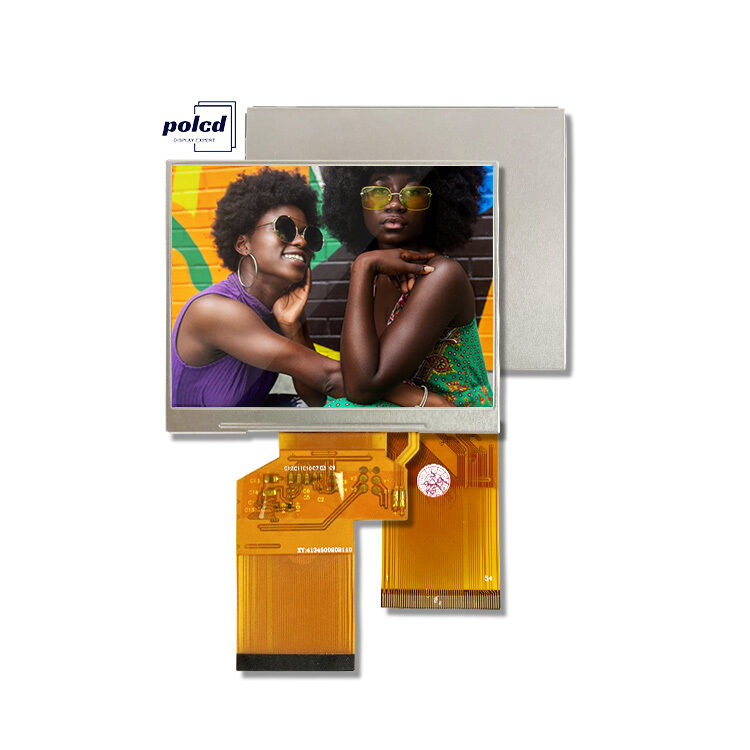 Polcd LQ035NC111 Module de panneau LCD de 3,5 pouces 320x240 RGB SPI Couleur d'interface 54 broches Affichage TFT LCM carré