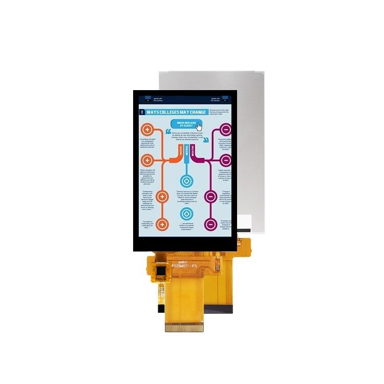 Écran tactile capacitif en verre Polcd 3,5 pouces IPS 320x480 pour produits électroniques