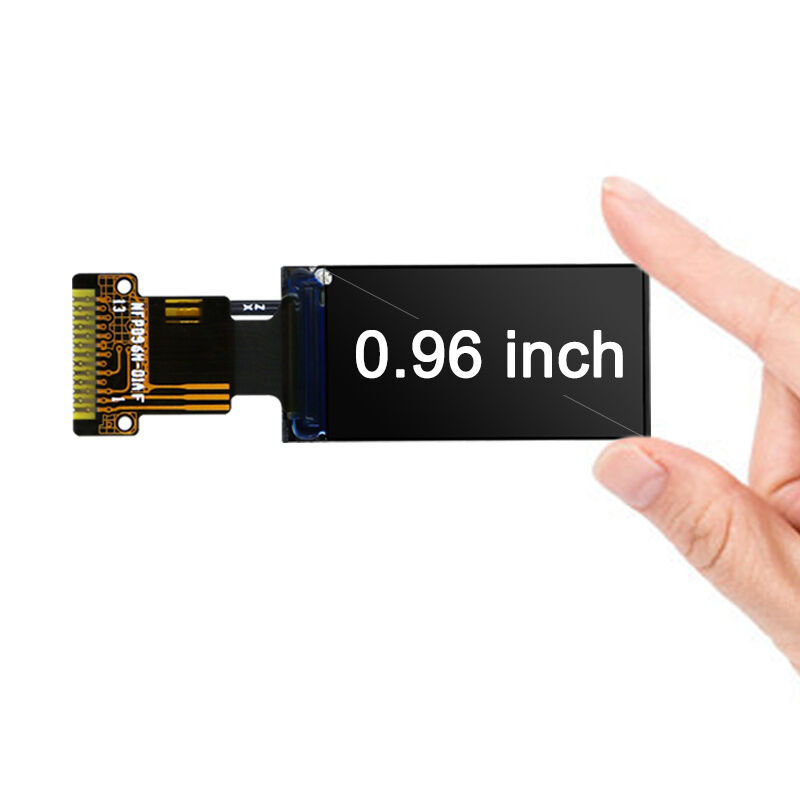 Polcd 0,96 pouces fournisseur LCD 80 * 160 SPI Interface avec IPS Angle de vision Module d'affichage TFT FPC personnalisé