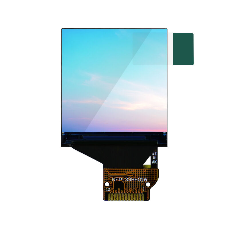 Fabricant d'écrans LCD carrés Polcd, petite taille, 240*240, interface SPI, écran LCD IPS TFT de 1,3 pouce
