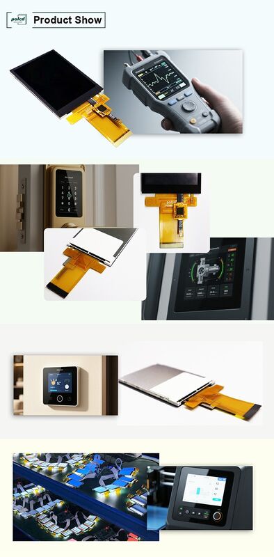 Polcd personnalisé industriel 2.8 pouces Panneau d'affichage RVB étanche Modules LCD TFT capacitifs avec écran tactile