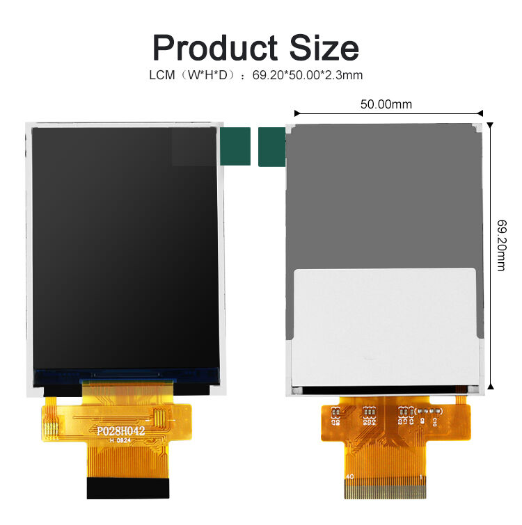Polcd 2,8 pouces Panneau d'écran LCD 240*320 MCU Interface SPI ILI9341V TFT Module LCD Affichage