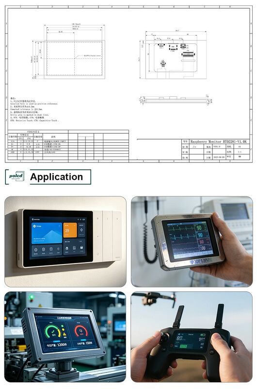 Polcd 4,3 