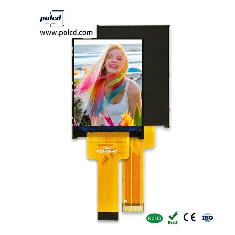 Affichage à cristaux liquides Polcd 2.0 pouces Mini Full Color ST7789 MCU IPS Full Angle View 240x320 Module LCD TFT
